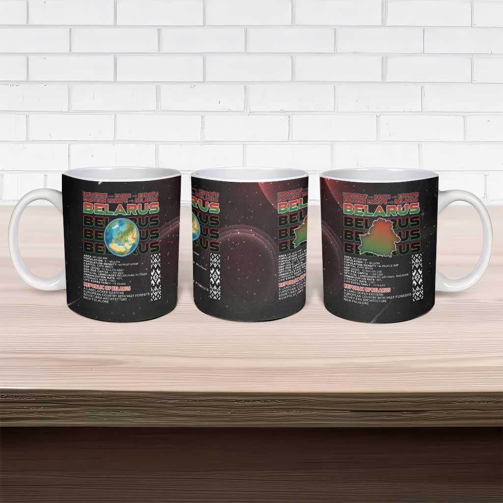 Belarus Ceramic Mug Information From The Universe - Wonder Print Shop