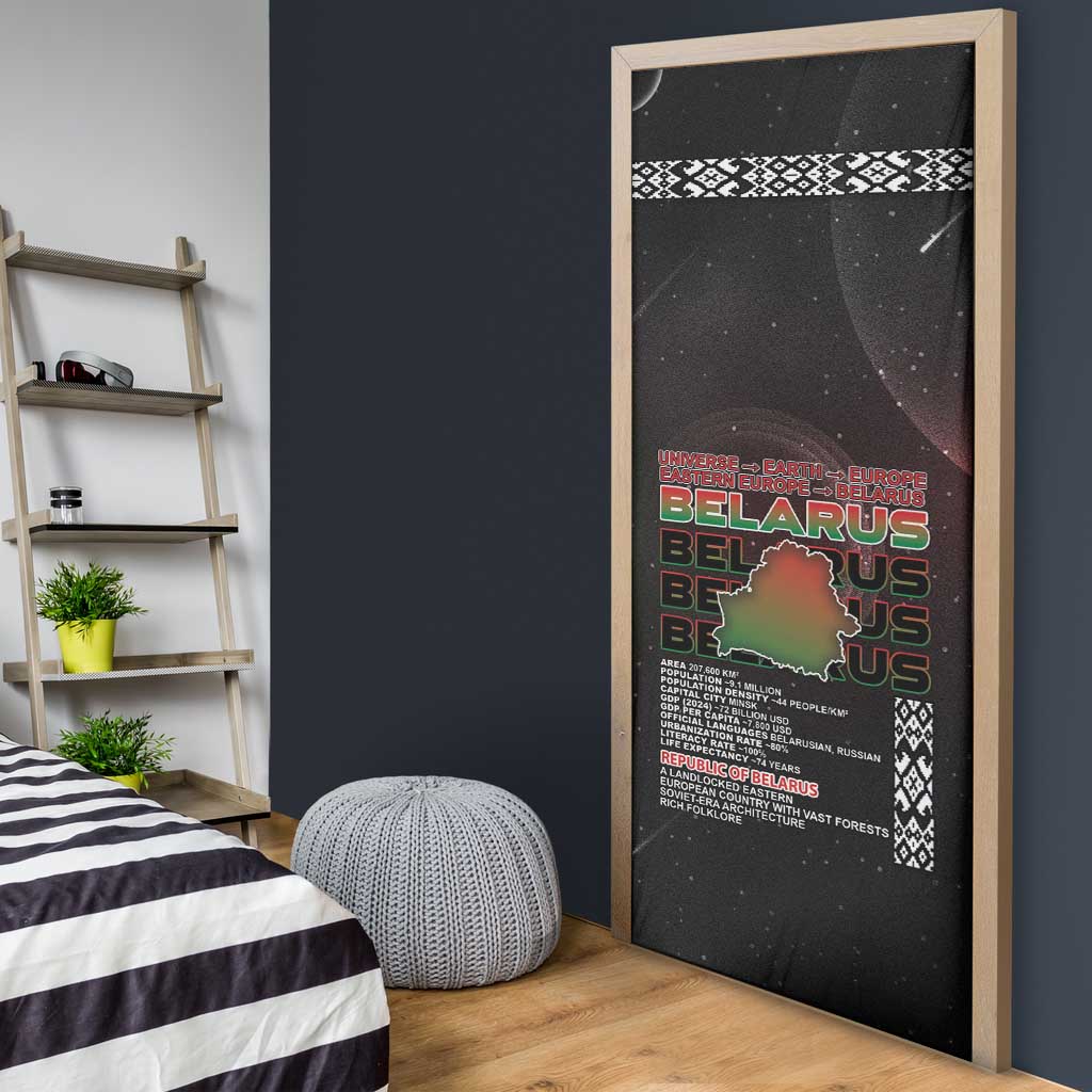 Belarus Door Cover Information From The Universe - Wonder Print Shop