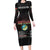 Belarus Family Matching Long Sleeve Bodycon Dress and Hawaiian Shirt Information From The Universe - Wonder Print Shop