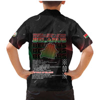 Belarus Family Matching Mermaid Dress and Hawaiian Shirt Information From The Universe - Wonder Print Shop