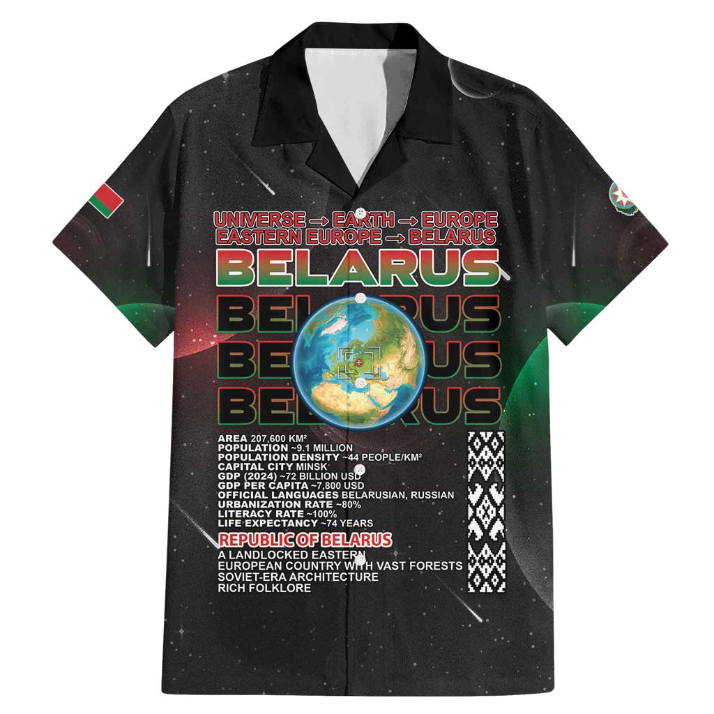 Belarus Family Matching Mermaid Dress and Hawaiian Shirt Information From The Universe - Wonder Print Shop