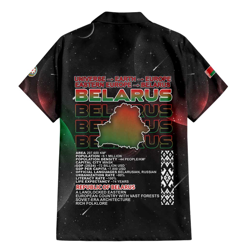 Belarus Family Matching Mermaid Dress and Hawaiian Shirt Information From The Universe - Wonder Print Shop