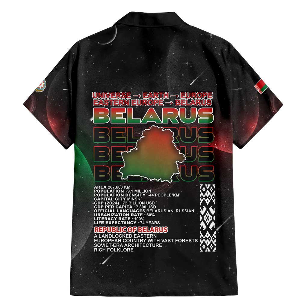 Belarus Family Matching Tank Maxi Dress and Hawaiian Shirt Information From The Universe - Wonder Print Shop
