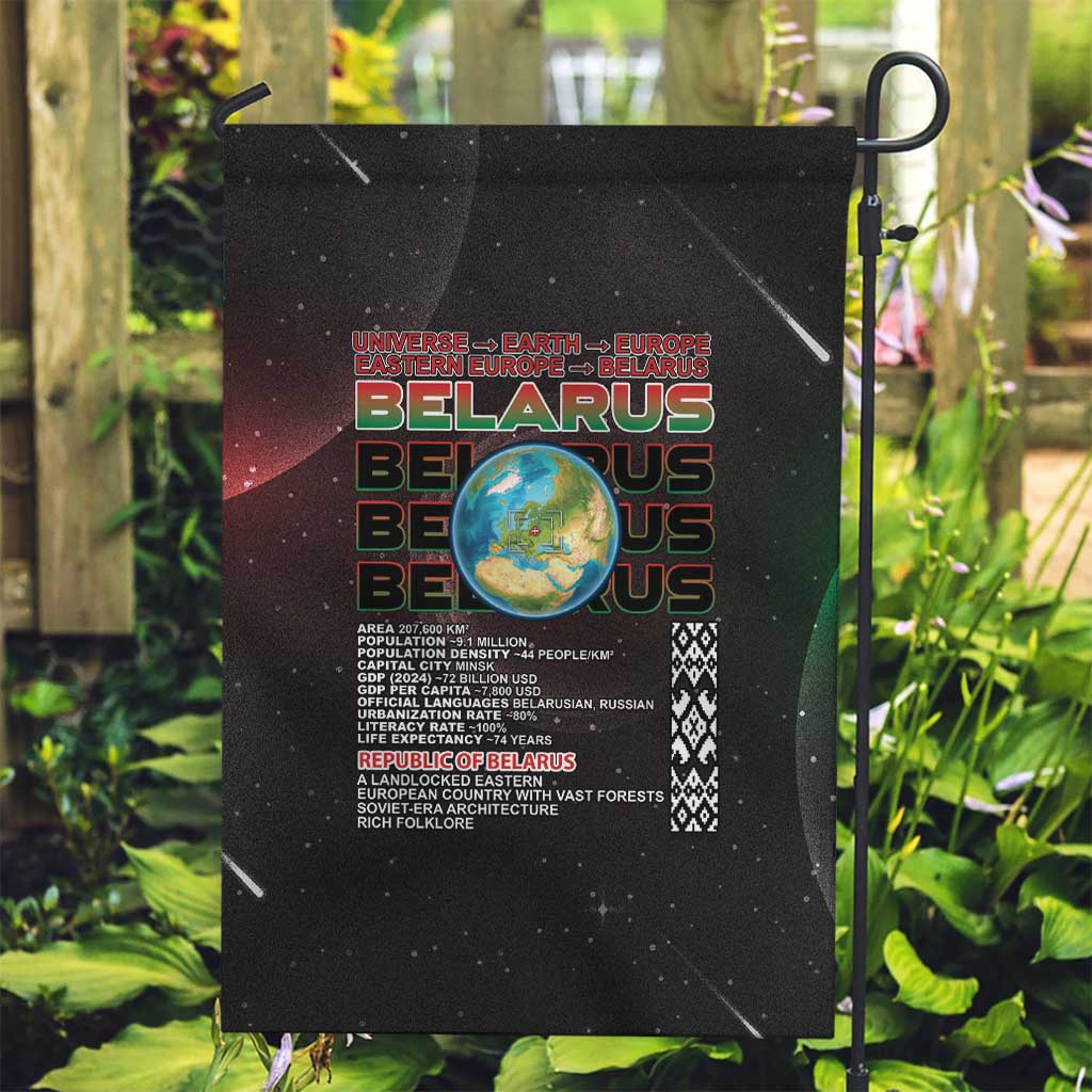 Belarus Garden Flag Information From The Universe - Wonder Print Shop