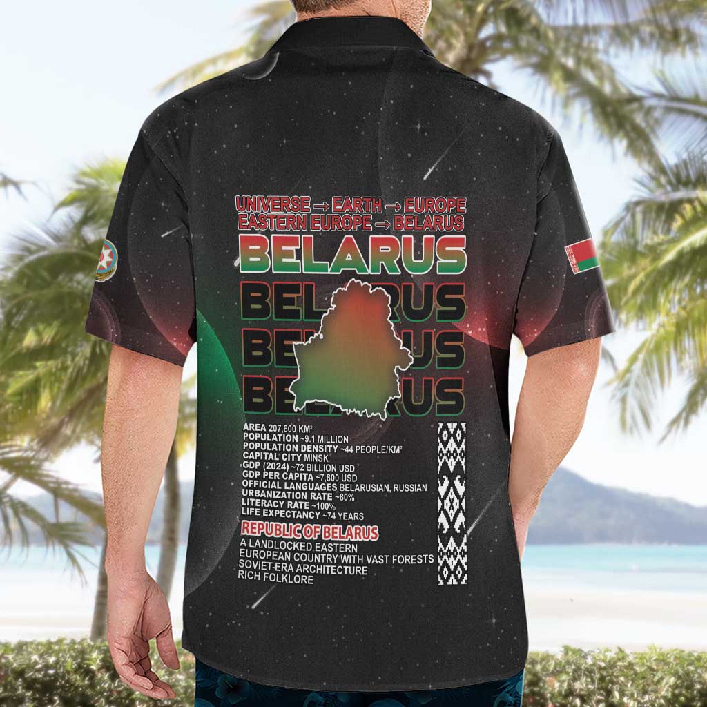 Belarus Hawaiian Shirt Information From The Universe - Wonder Print Shop