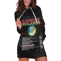 Belarus Hoodie Dress Information From The Universe - Wonder Print Shop