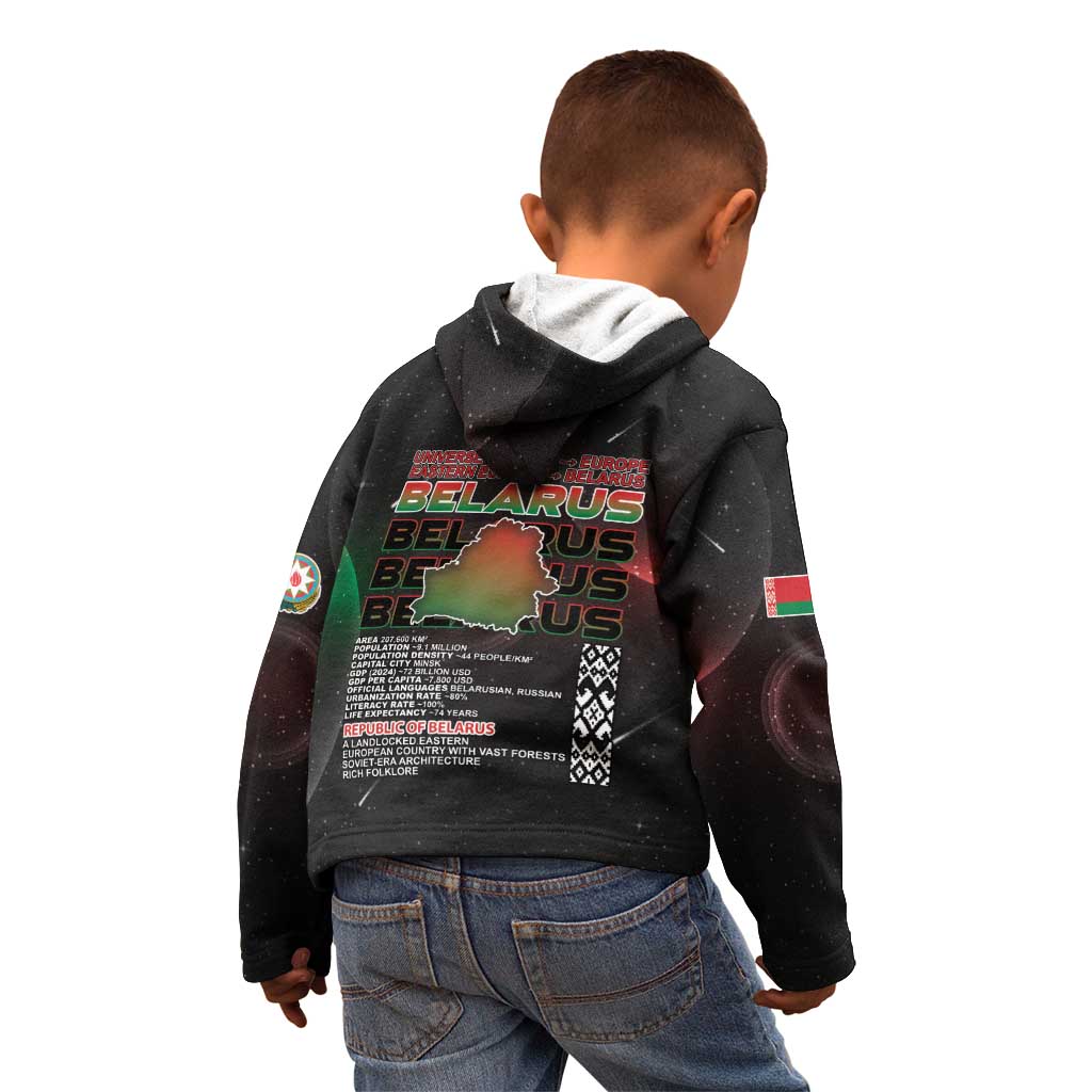 Belarus Kid Hoodie Information From The Universe - Wonder Print Shop