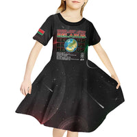 Belarus Kid Short Sleeve Dress Information From The Universe - Wonder Print Shop