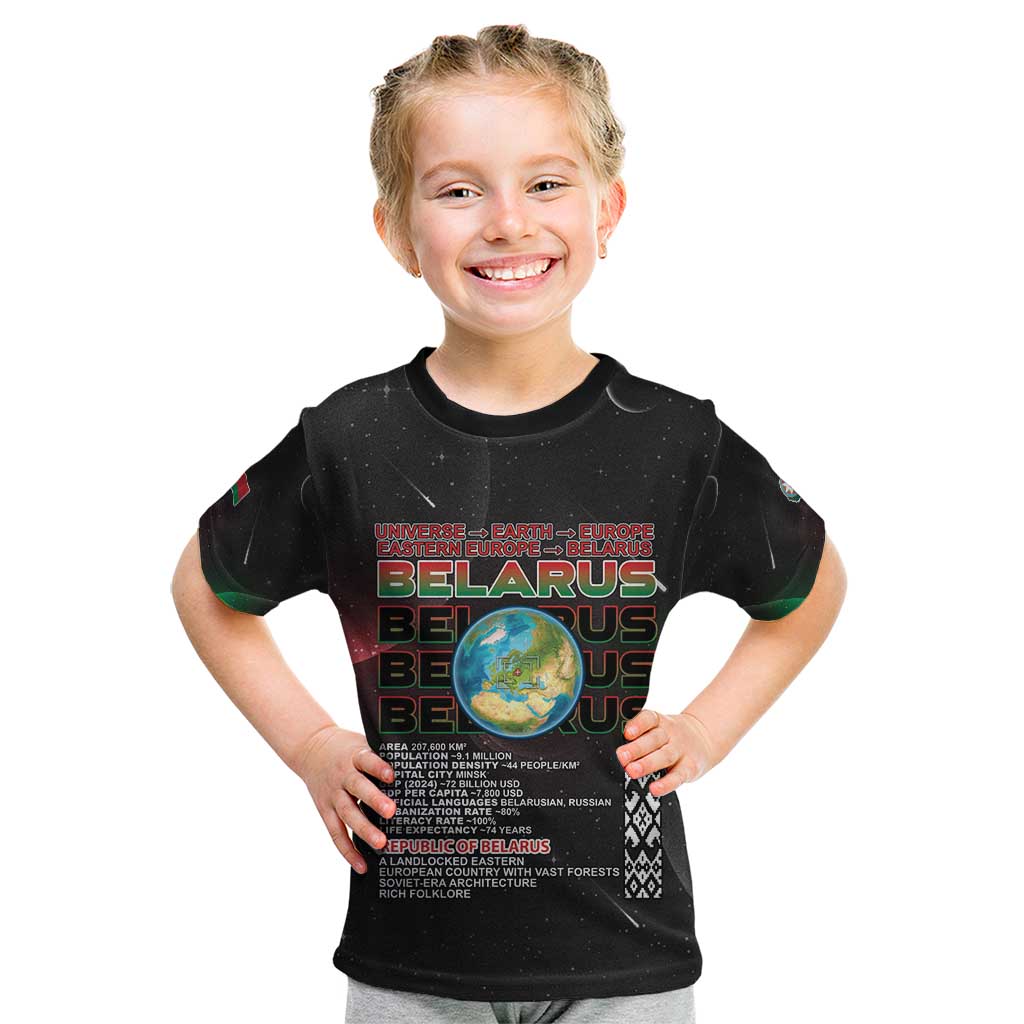 Belarus Kid T Shirt Information From The Universe - Wonder Print Shop
