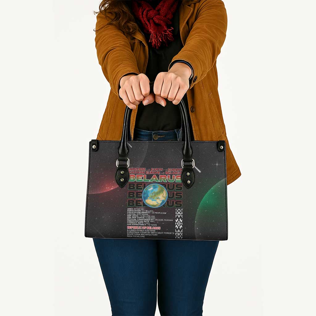 Belarus Leather Bag Information From The Universe - Wonder Print Shop