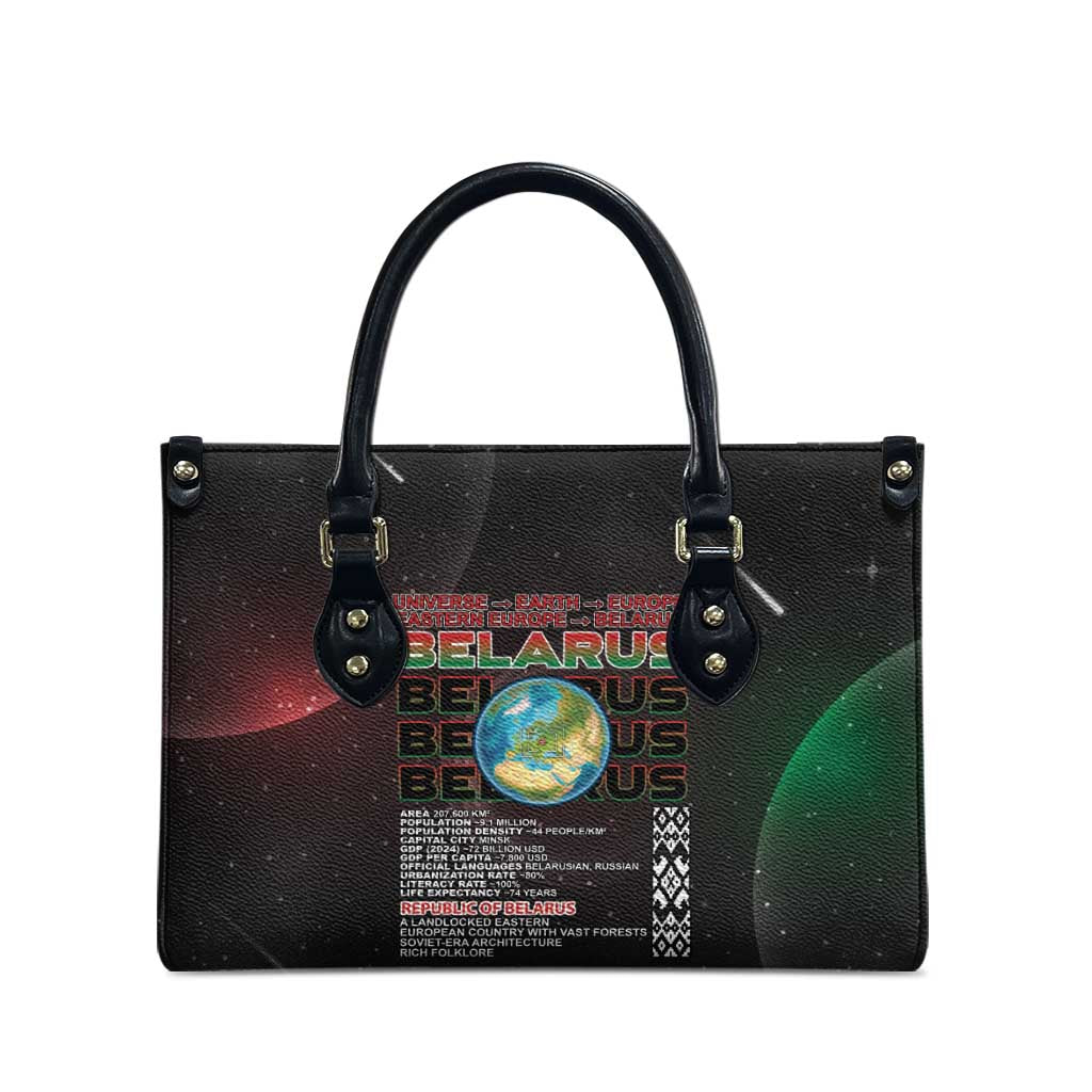 Belarus Leather Bag Information From The Universe - Wonder Print Shop