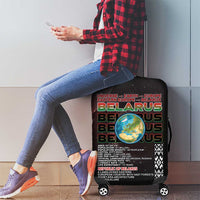 Belarus Luggage Cover Information From The Universe - Wonder Print Shop