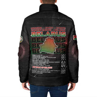 Belarus Padded Jacket Information From The Universe - Wonder Print Shop