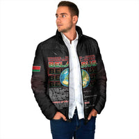 Belarus Padded Jacket Information From The Universe - Wonder Print Shop