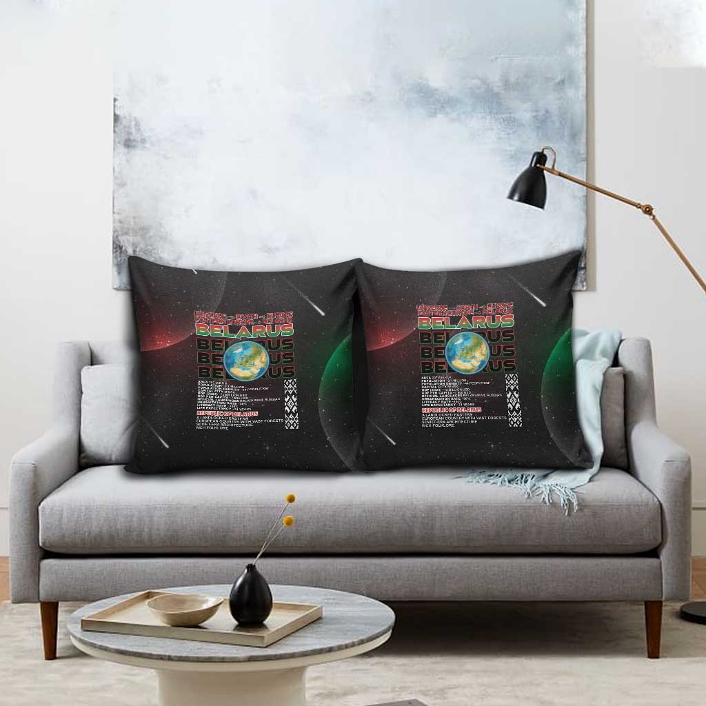 Belarus Pillow Cover Information From The Universe - Wonder Print Shop