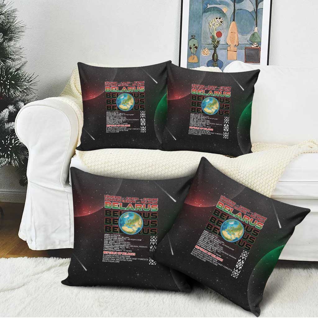 Belarus Pillow Cover Information From The Universe - Wonder Print Shop