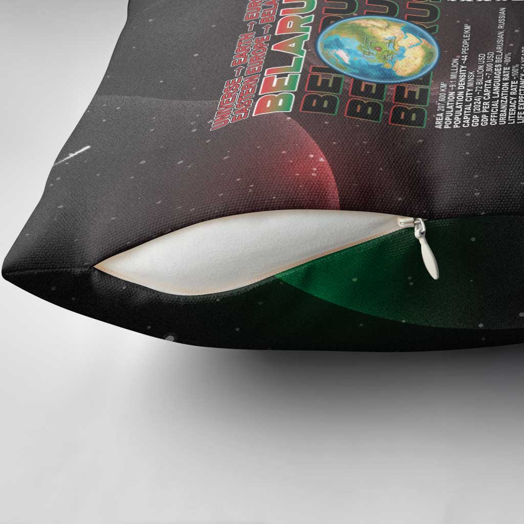 Belarus Pillow Cover Information From The Universe - Wonder Print Shop