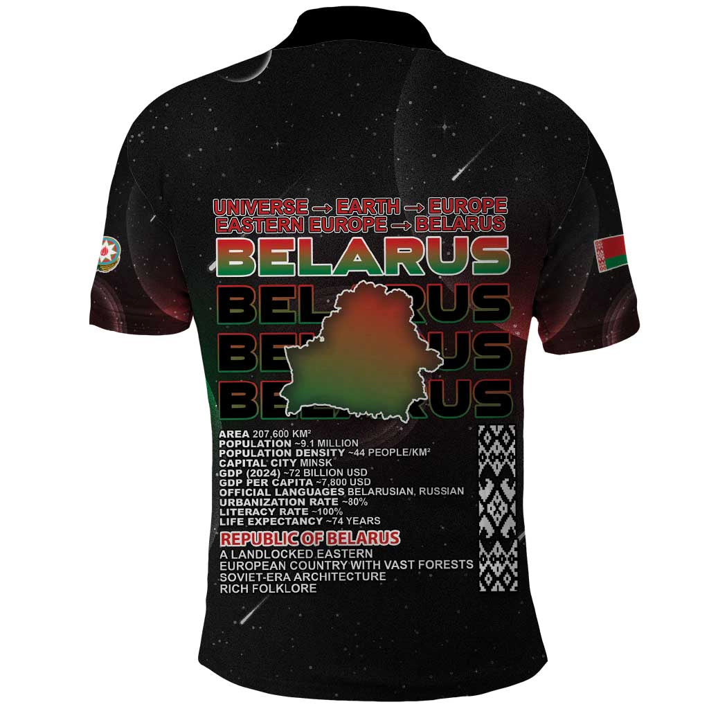 Belarus Polo Shirt Information From The Universe - Wonder Print Shop