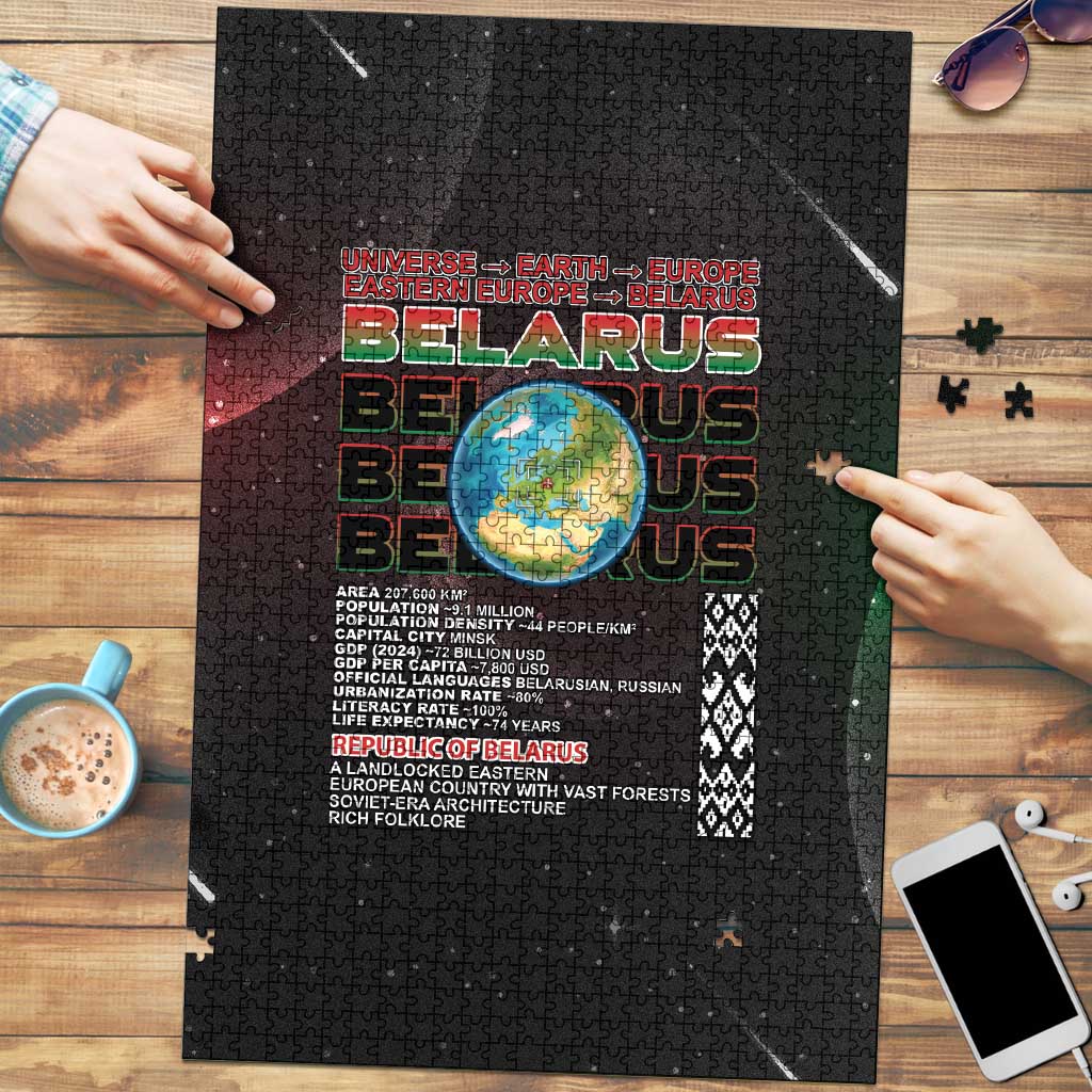 Belarus Puzzle Information From The Universe - Wonder Print Shop