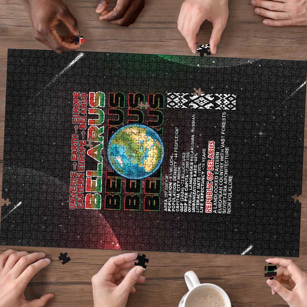 Belarus Puzzle Information From The Universe - Wonder Print Shop