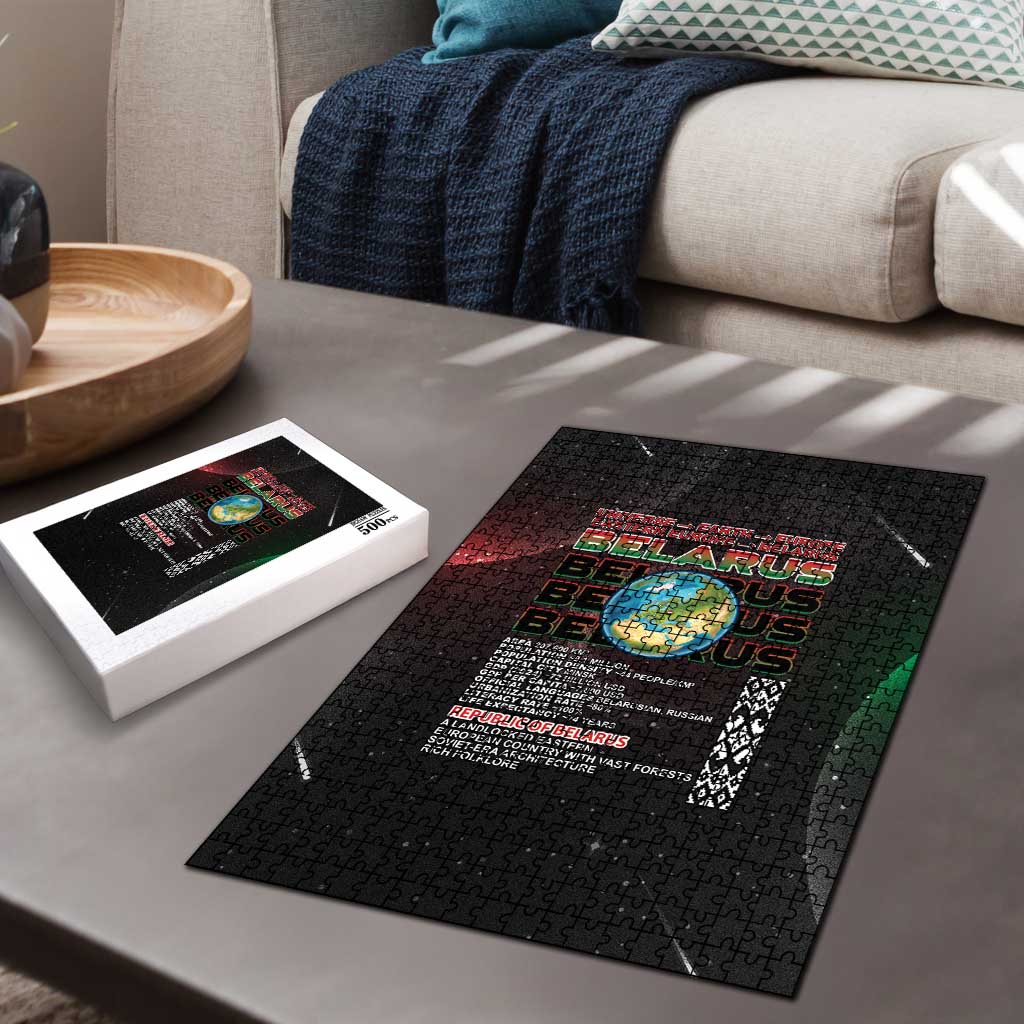 Belarus Puzzle Information From The Universe - Wonder Print Shop