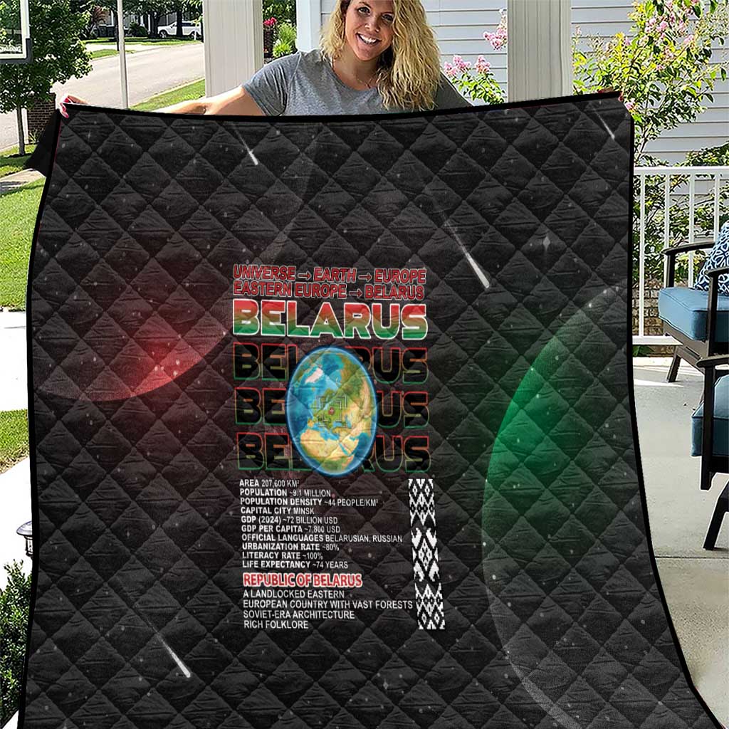 Belarus Quilt Information From The Universe - Wonder Print Shop