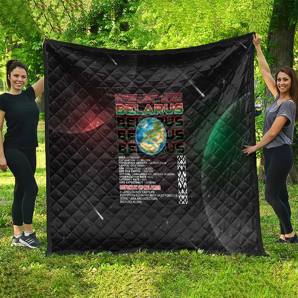 Belarus Quilt Information From The Universe - Wonder Print Shop