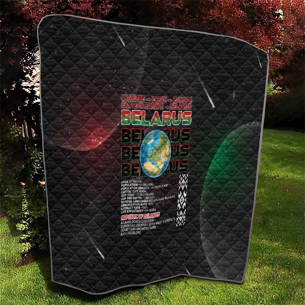 Belarus Quilt Information From The Universe - Wonder Print Shop