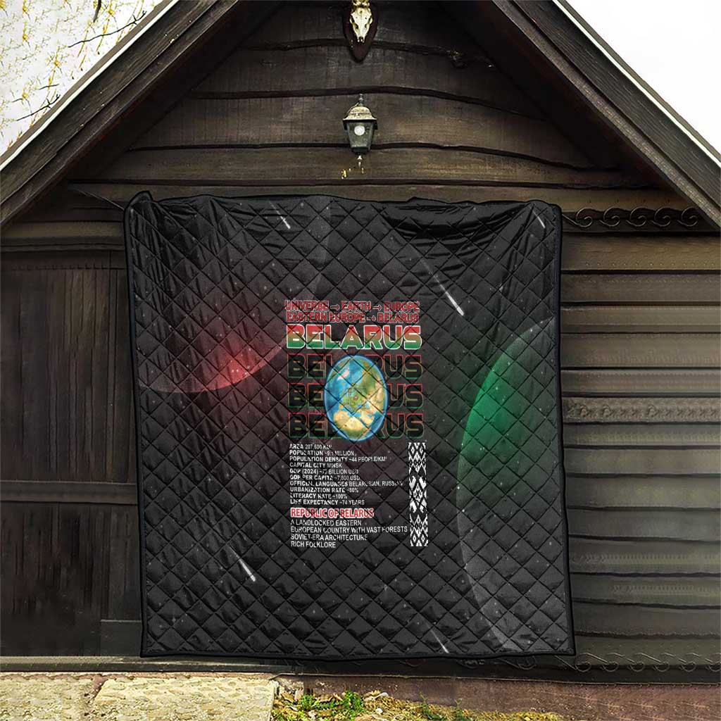 Belarus Quilt Information From The Universe - Wonder Print Shop