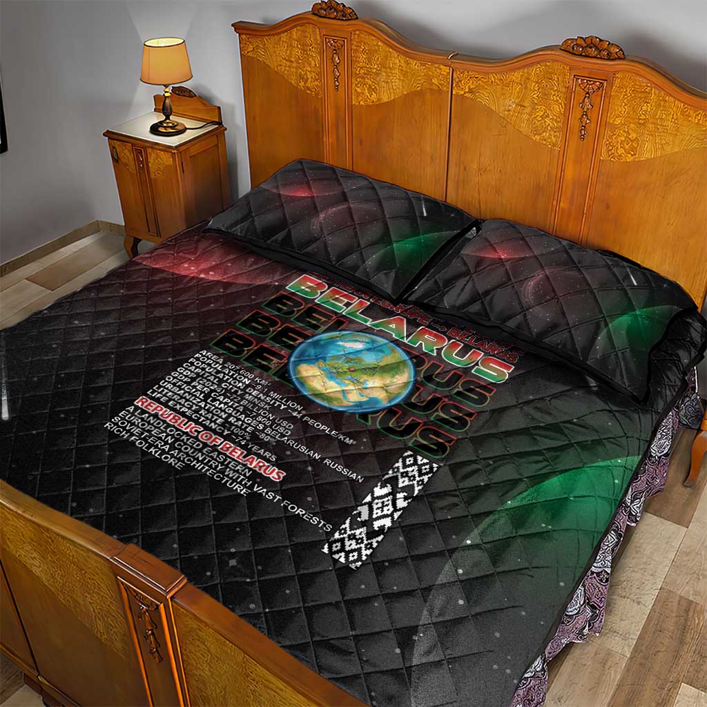 Belarus Quilt Bed Set Information From The Universe - Wonder Print Shop