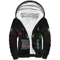 Belarus Sherpa Hoodie Information From The Universe - Wonder Print Shop