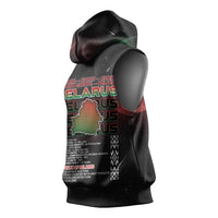 Belarus Sleeveless Hoodie Information From The Universe - Wonder Print Shop