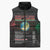 Belarus Sleeveless Puffer Jacket Information From The Universe - Wonder Print Shop