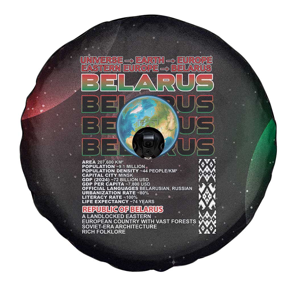 Belarus Spare Tire Cover Information From The Universe - Wonder Print Shop