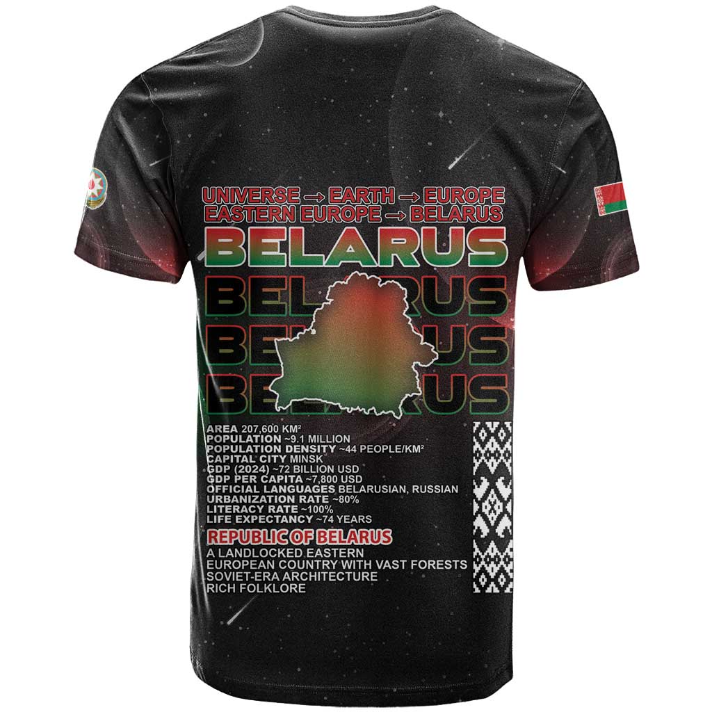 Belarus T Shirt Information From The Universe - Wonder Print Shop