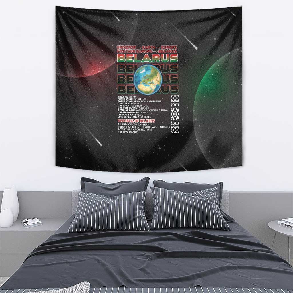 Belarus Tapestry Information From The Universe - Wonder Print Shop