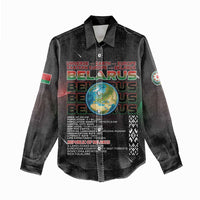 Belarus Women Casual Shirt Information From The Universe - Wonder Print Shop