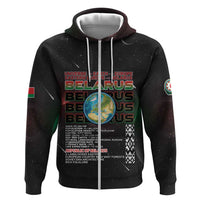 Belarus Zip Hoodie Information From The Universe - Wonder Print Shop