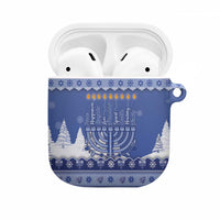 Hanukkah Christmas AirPods Case Love And Lights - Wonder Print Shop
