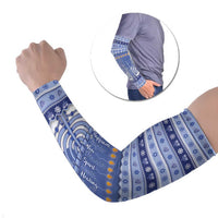 Hanukkah Christmas Arm Sleeves Love And Lights - Wonder Print Shop