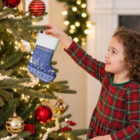 Hanukkah Christmas Stocking Love And Lights - Wonder Print Shop