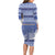 Hanukkah Christmas Family Matching Long Sleeve Bodycon Dress and Hawaiian Shirt Love And Lights - Wonder Print Shop
