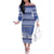 Hanukkah Christmas Family Matching Off The Shoulder Long Sleeve Dress and Hawaiian Shirt Love And Lights - Wonder Print Shop