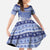Hanukkah Christmas Family Matching Short Sleeve Bodycon Dress and Hawaiian Shirt Love And Lights - Wonder Print Shop