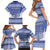 Hanukkah Christmas Family Matching Short Sleeve Bodycon Dress and Hawaiian Shirt Love And Lights - Wonder Print Shop
