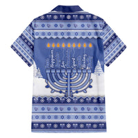 Hanukkah Christmas Family Matching Summer Maxi Dress and Hawaiian Shirt Love And Lights - Wonder Print Shop