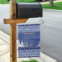 Hanukkah Christmas Garden Flag Love And Lights - Wonder Print Shop