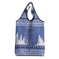 Hanukkah Christmas Grocery Bag Love And Lights - Wonder Print Shop