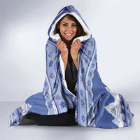 Hanukkah Christmas Hooded Blanket Love And Lights - Wonder Print Shop