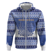 Hanukkah Christmas Hoodie Love And Lights - Wonder Print Shop